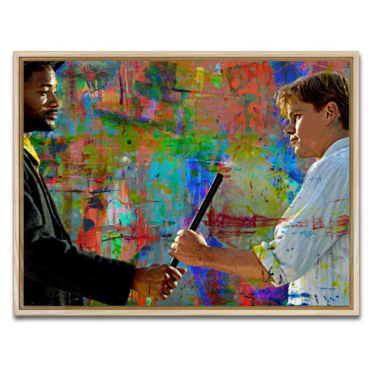 AUTO-MOCKUP WHITE | The Legend of Bagger Vance | 1 Piece | Natural Framed Canvas | group=4x3