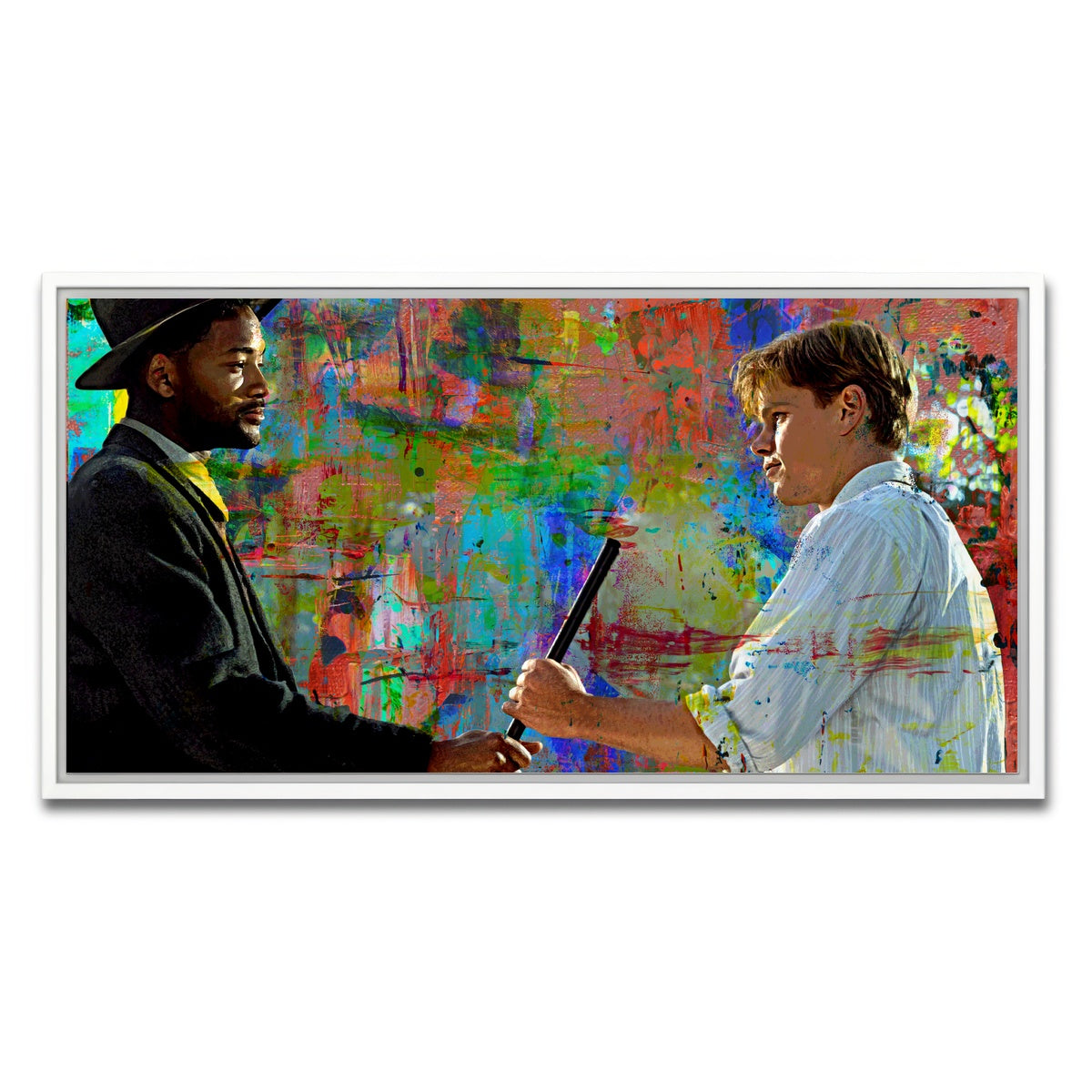 AUTO-MOCKUP WHITE | The Legend of Bagger Vance | 1 Piece | White Framed Canvas | group=2x1