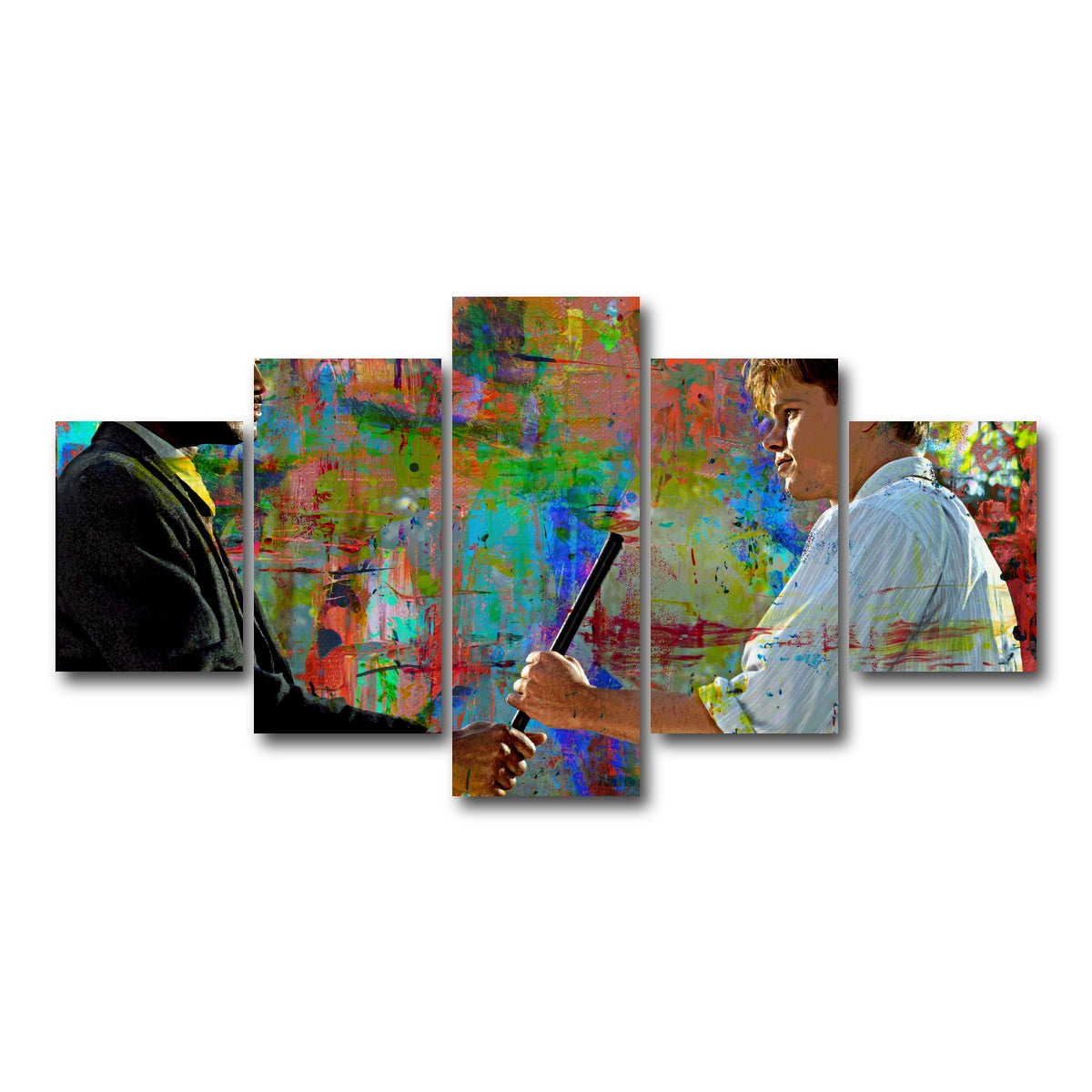 AUTO-MOCKUP WHITE | The Legend of Bagger Vance | 5 Piece | Gallery Wrap Canvas | group=5_short