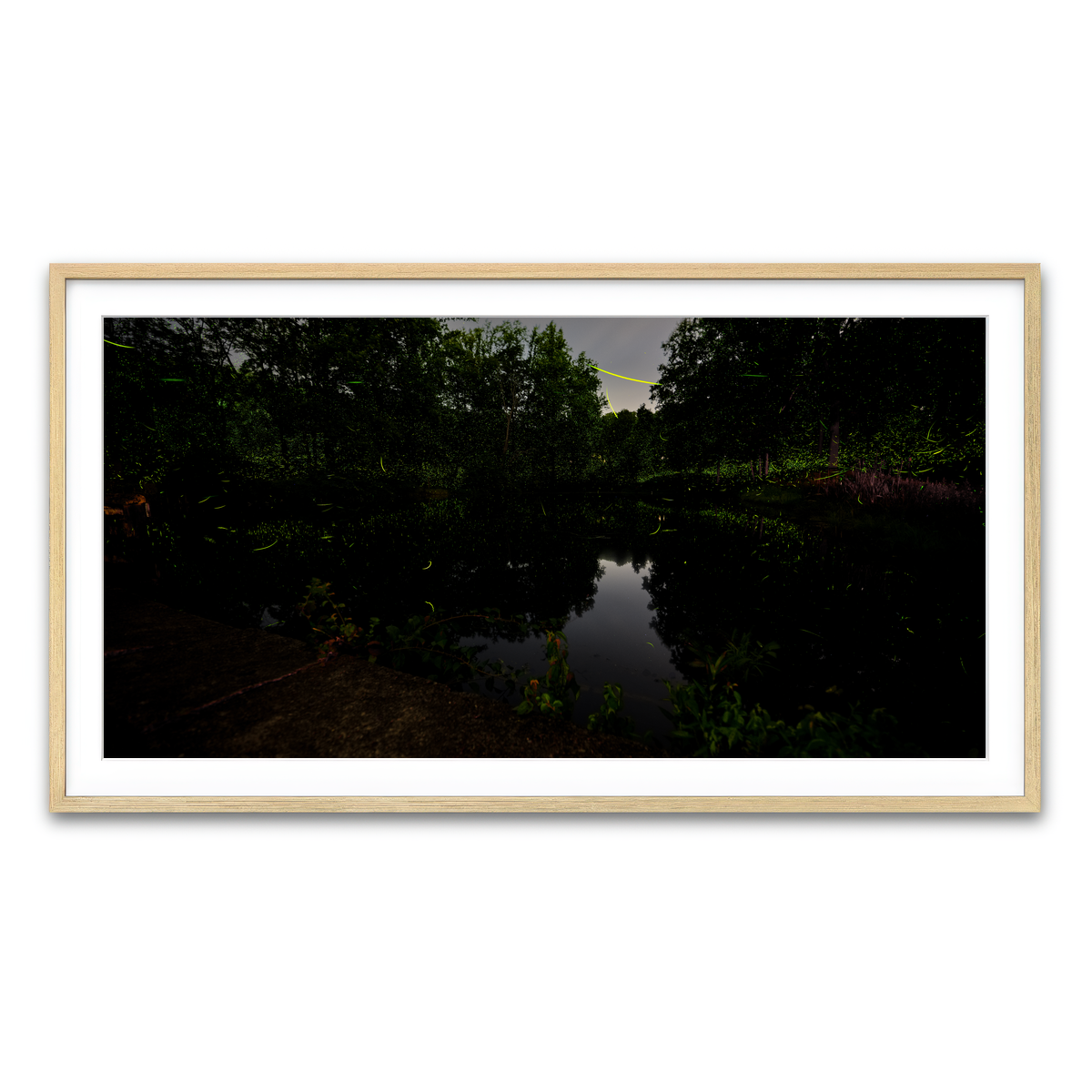 Framed Print 2x1 Natural