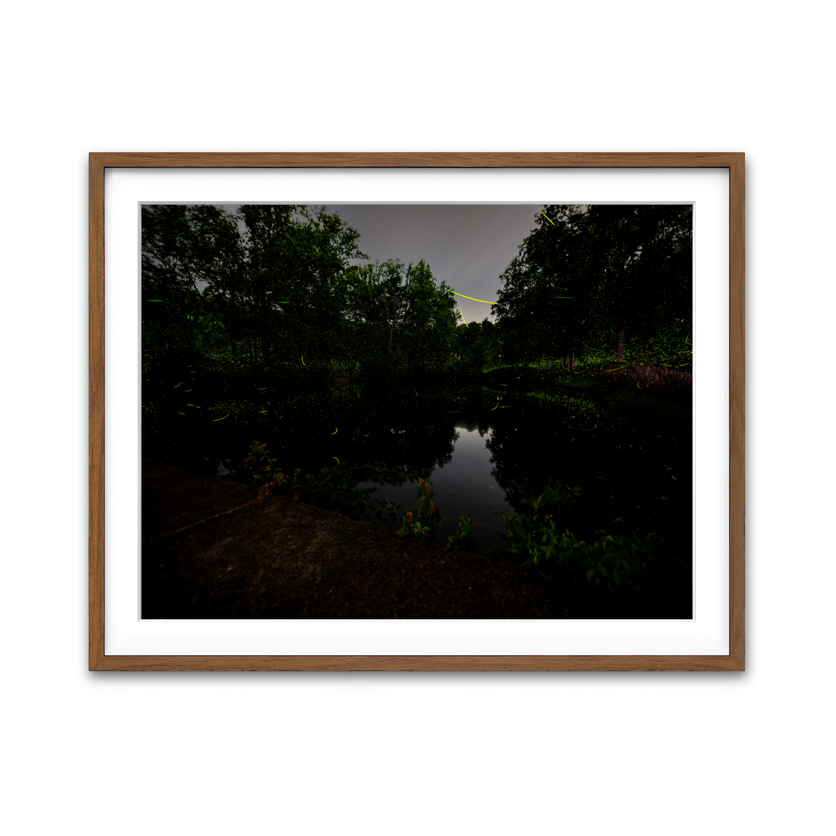 Framed Print 4x3 Walnut