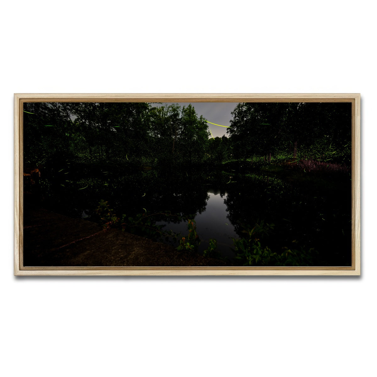 AUTO-MOCKUP WHITE | The Light Remembered | 1 Piece | Natural Framed Canvas | group=2x1