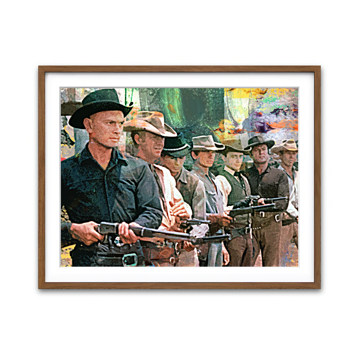 Framed Print 4x3 Walnut