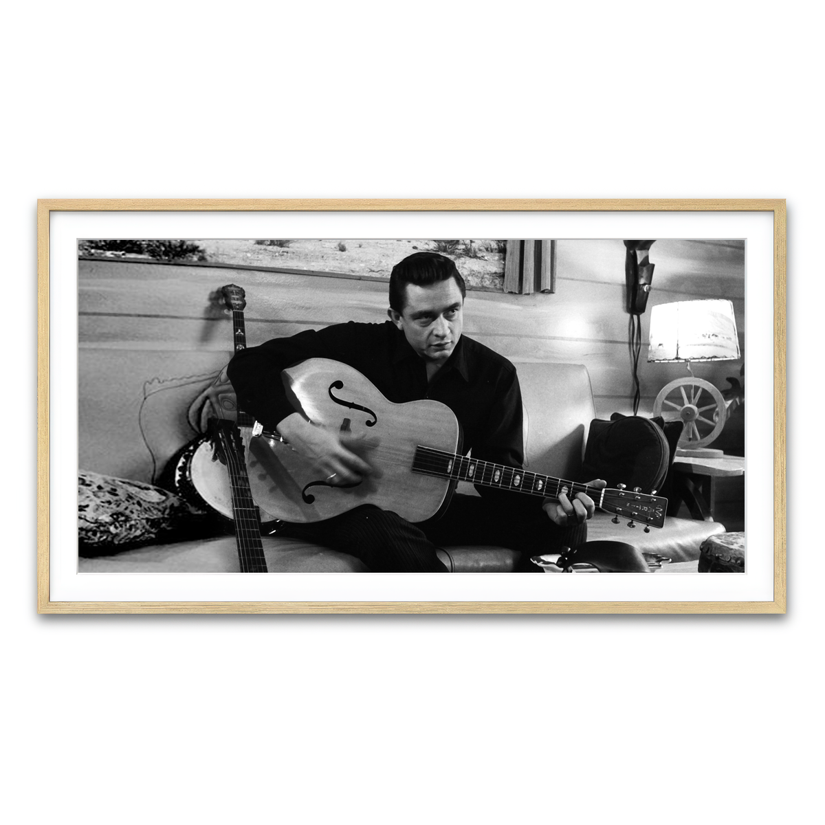 Framed Print 2x1 Natural