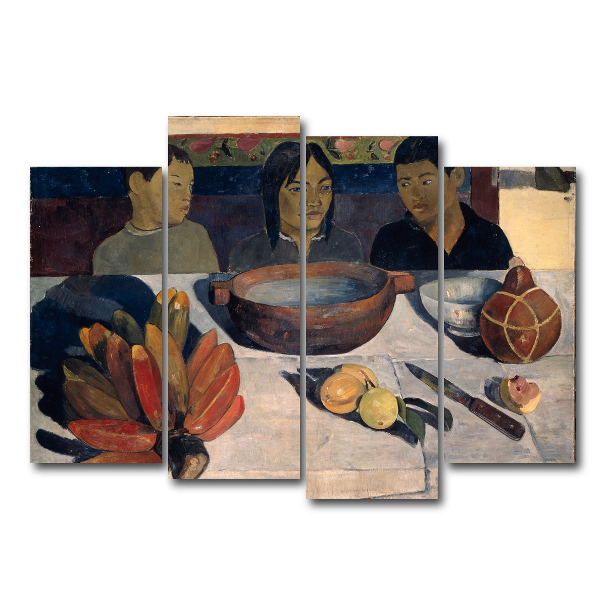 AUTO-MOCKUP WHITE | The Meal | 4 Piece | Gallery Wrap Canvas | group=4_normal