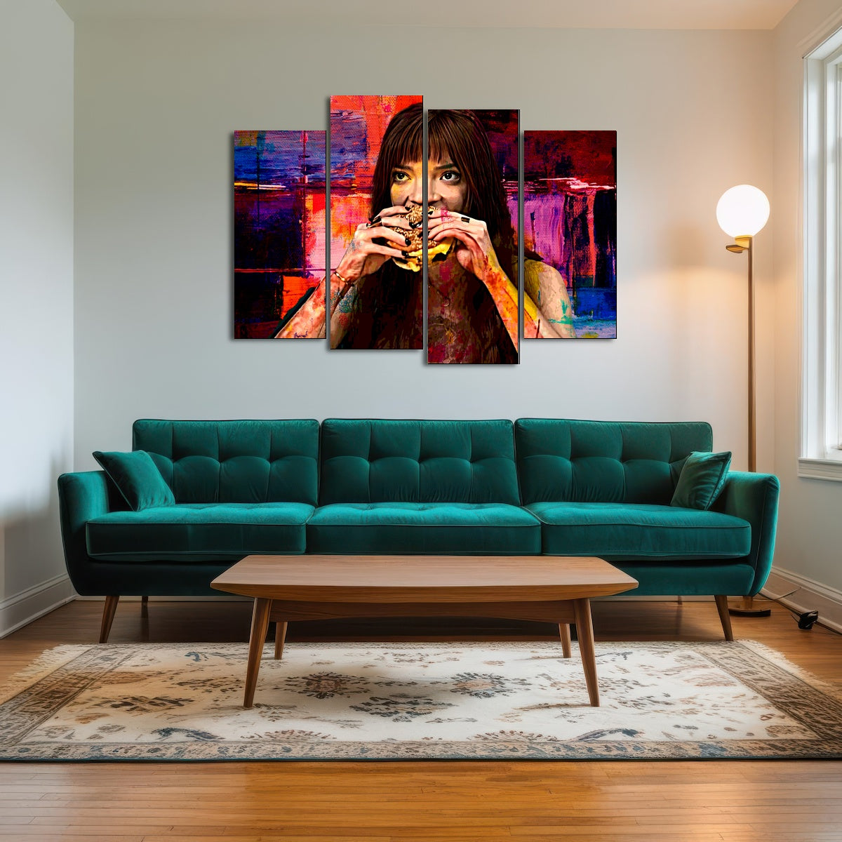 AUTO-MOCKUP ROOM | The Menu Cheeseburger