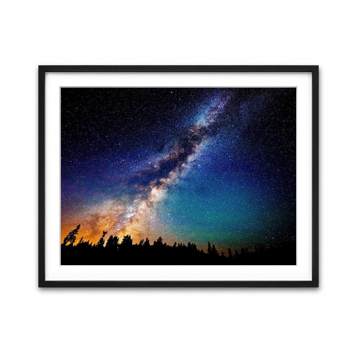 Framed Print 4x3 Black