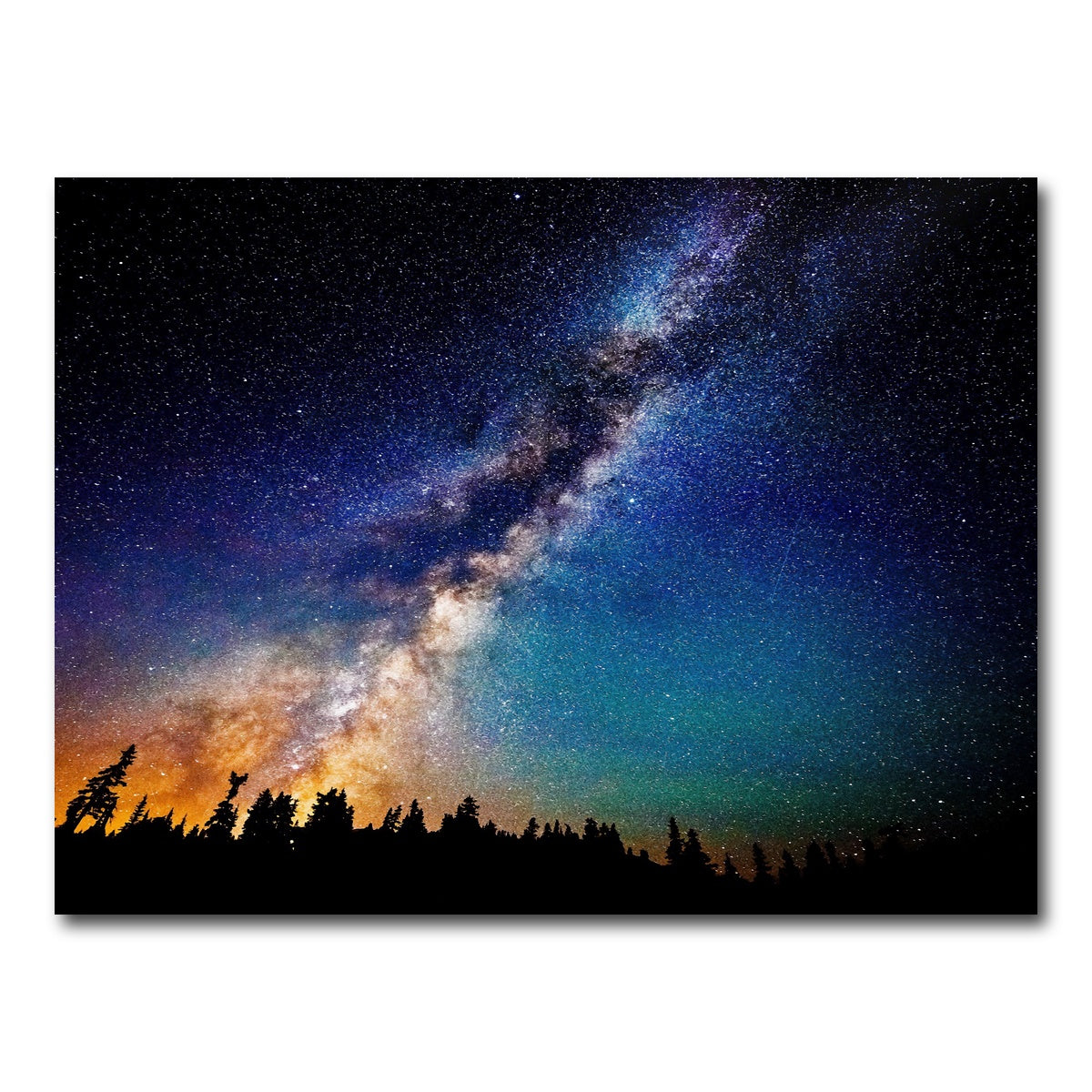 AUTO-MOCKUP WHITE | The Milky Way | 1 Piece | Gallery Wrap Canvas | group=4x3