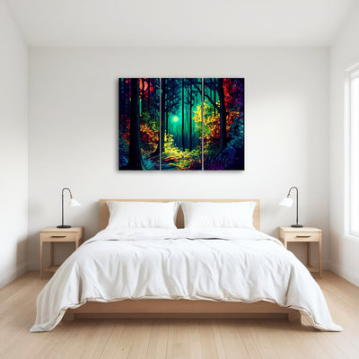 AUTO-MOCKUP ROOM | The Moon Through The Forest