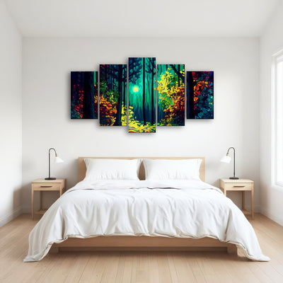 AUTO-MOCKUP ROOM | The Moon Through The Forest