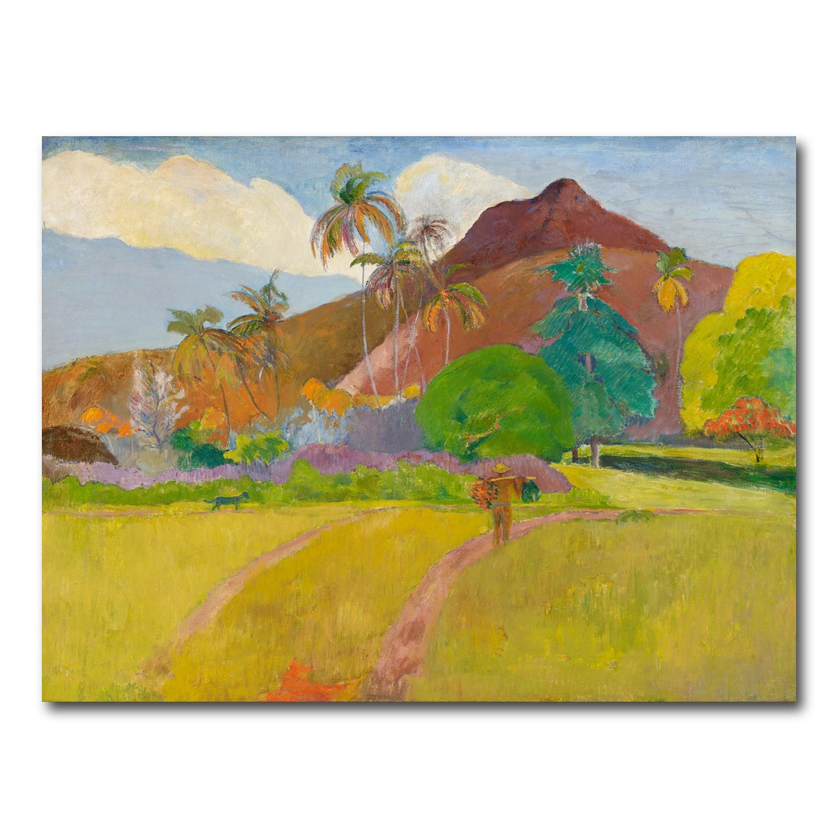 AUTO-MOCKUP WHITE | The Mountain | 1 Piece | Gallery Wrap Canvas | group=4x3