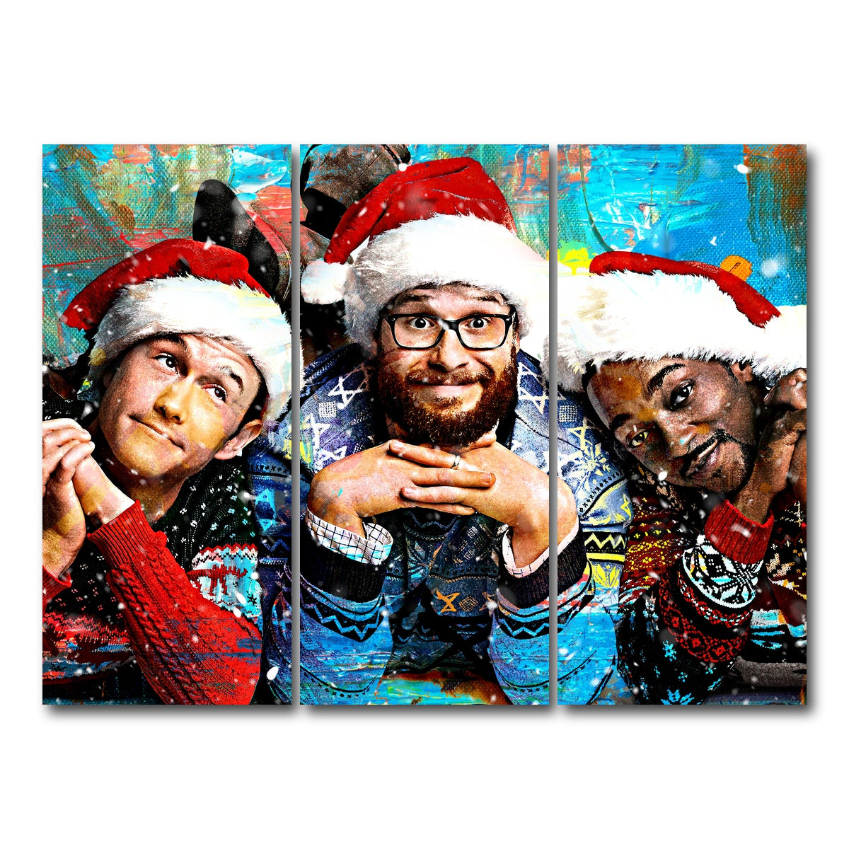 AUTO-MOCKUP WHITE | The Night Before | 3 Piece | Gallery Wrap Canvas | group=8x18