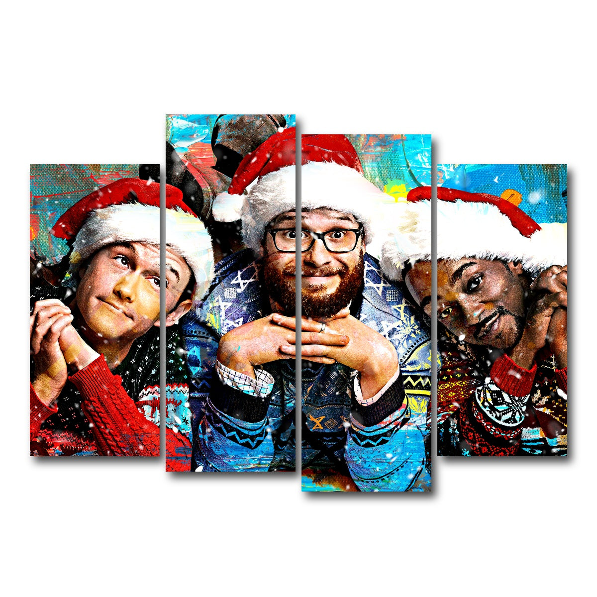 AUTO-MOCKUP WHITE | The Night Before | 4 Piece | Gallery Wrap Canvas | group=4_normal