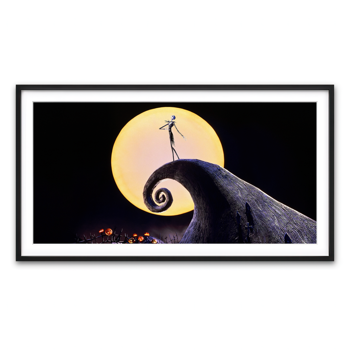 Framed Print 2x1 Black