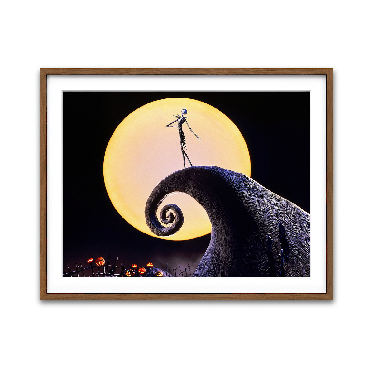 Framed Print 4x3 Walnut