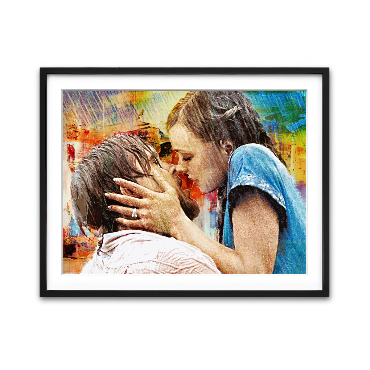 Framed Print 4x3 Black