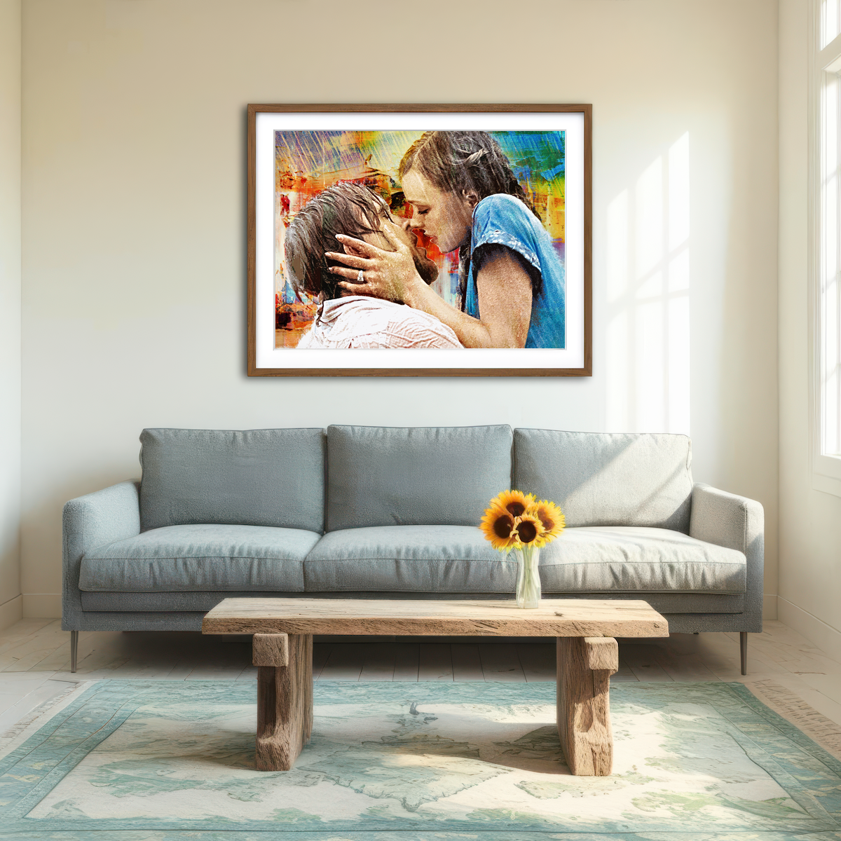 AUTO-MOCKUP ROOM | The Notebook Wall Art