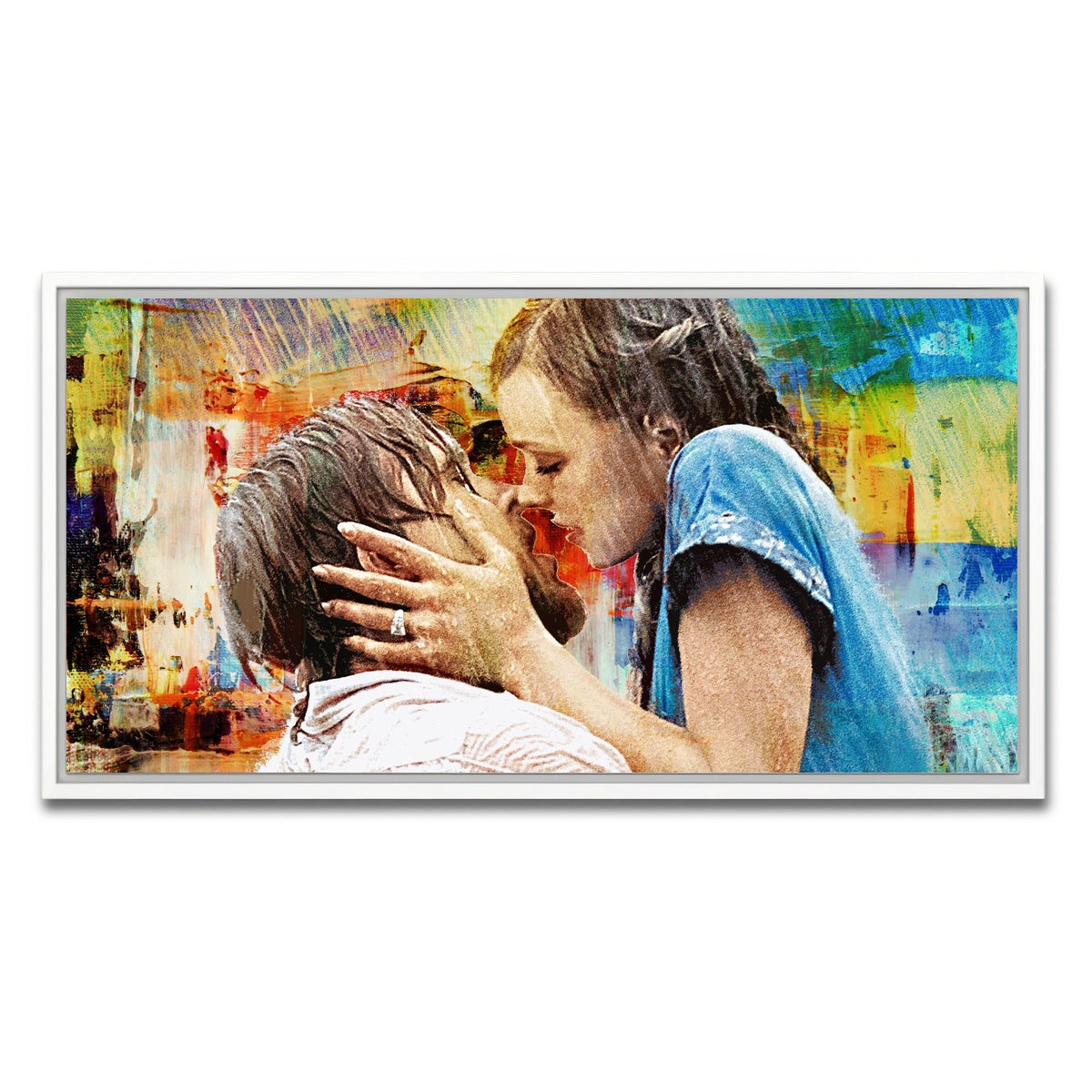 AUTO-MOCKUP WHITE | The Notebook | 1 Piece | White Framed Canvas | group=2x1