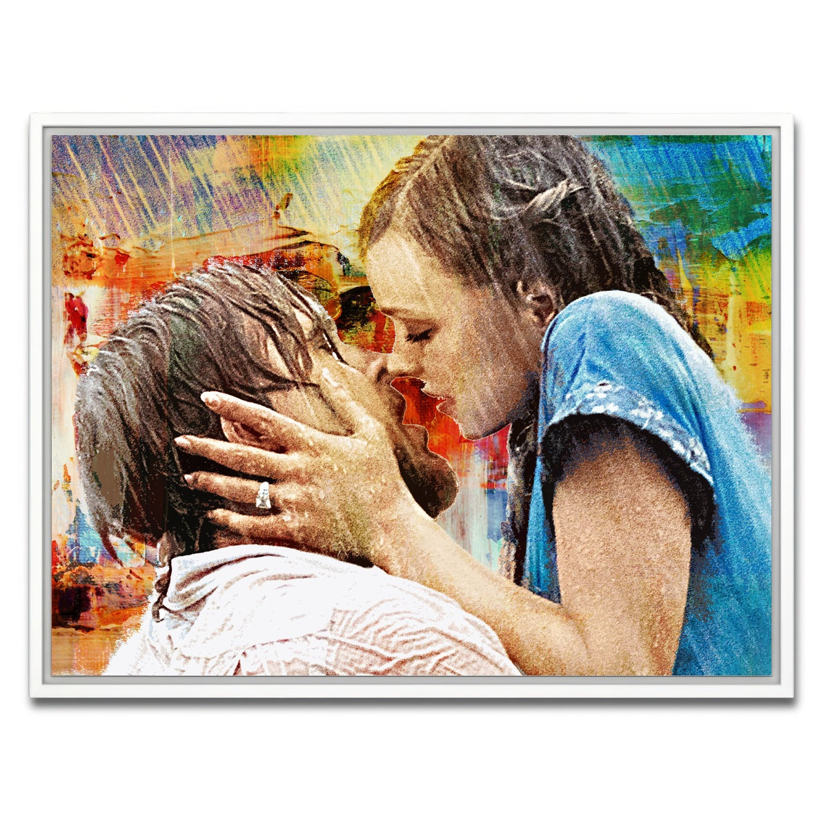 AUTO-MOCKUP WHITE | The Notebook | 1 Piece | White Framed Canvas | group=4x3