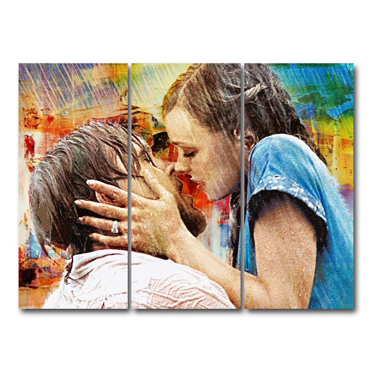 AUTO-MOCKUP WHITE | The Notebook | 3 Piece | Gallery Wrap Canvas | group=8x18