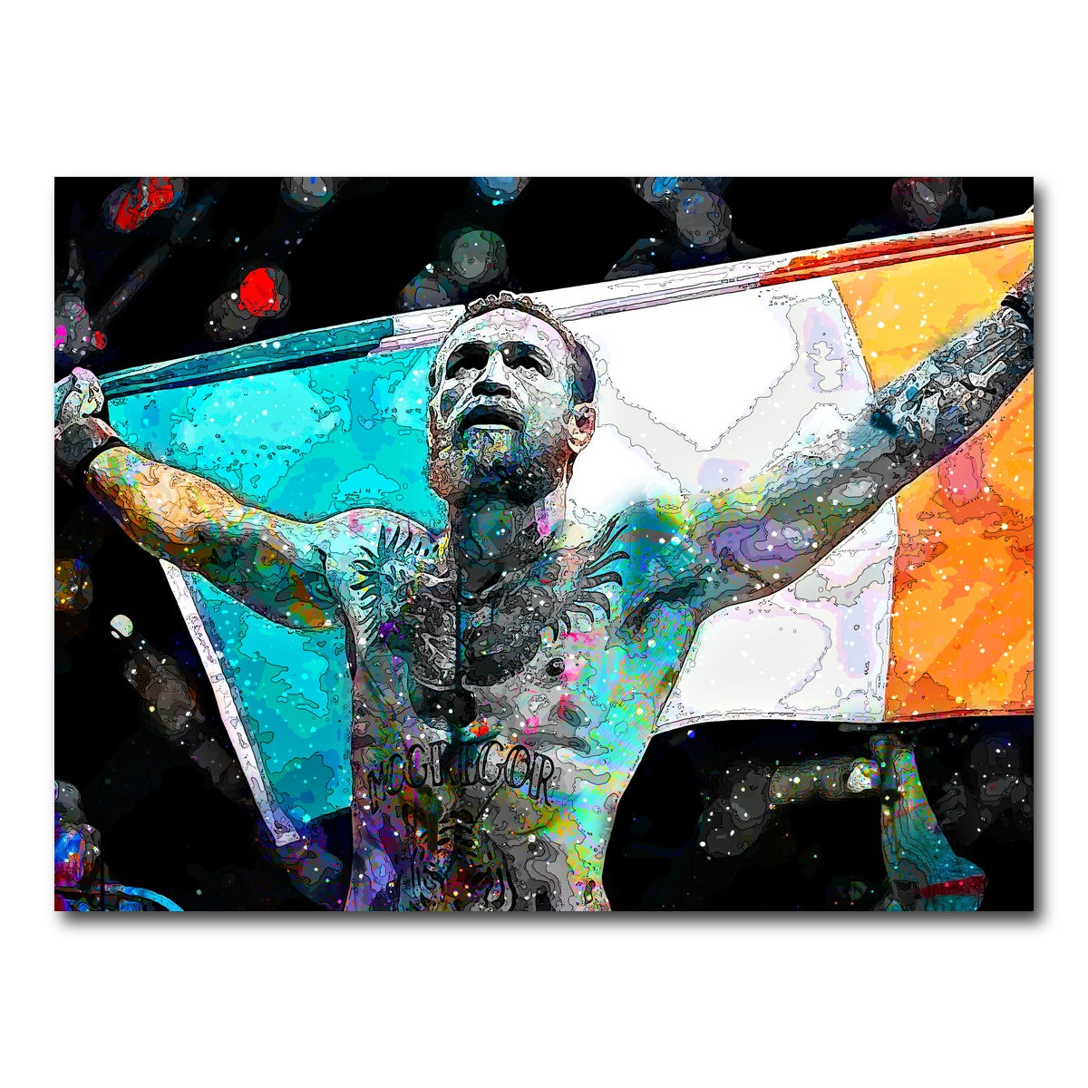 AUTO-MOCKUP WHITE | The Notorious | 1 Piece | Gallery Wrap Canvas | group=4x3