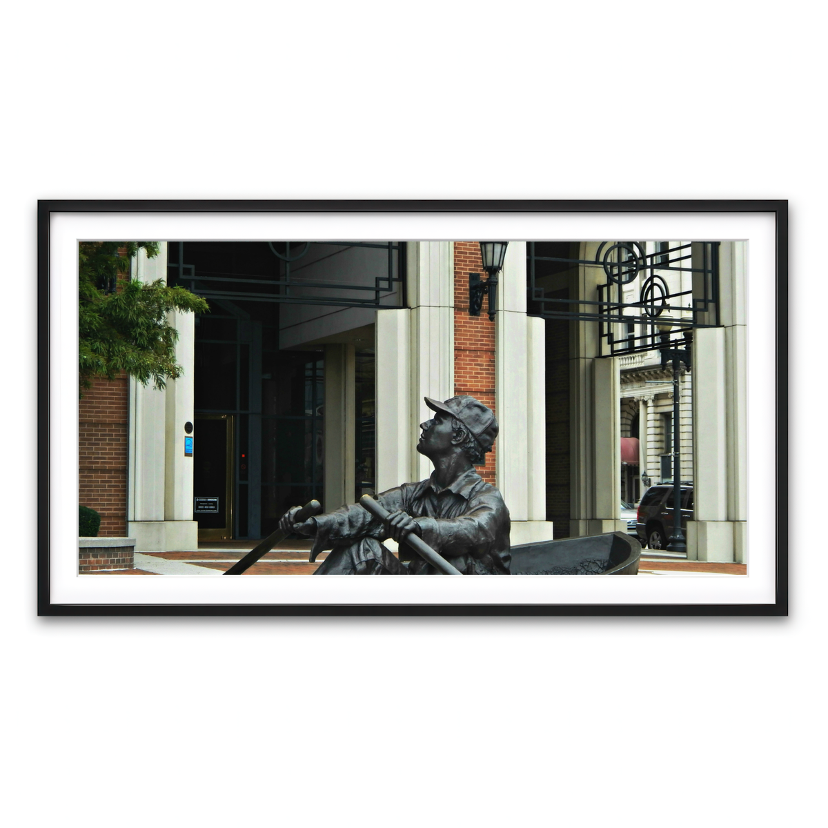 Framed Print 2x1 Black