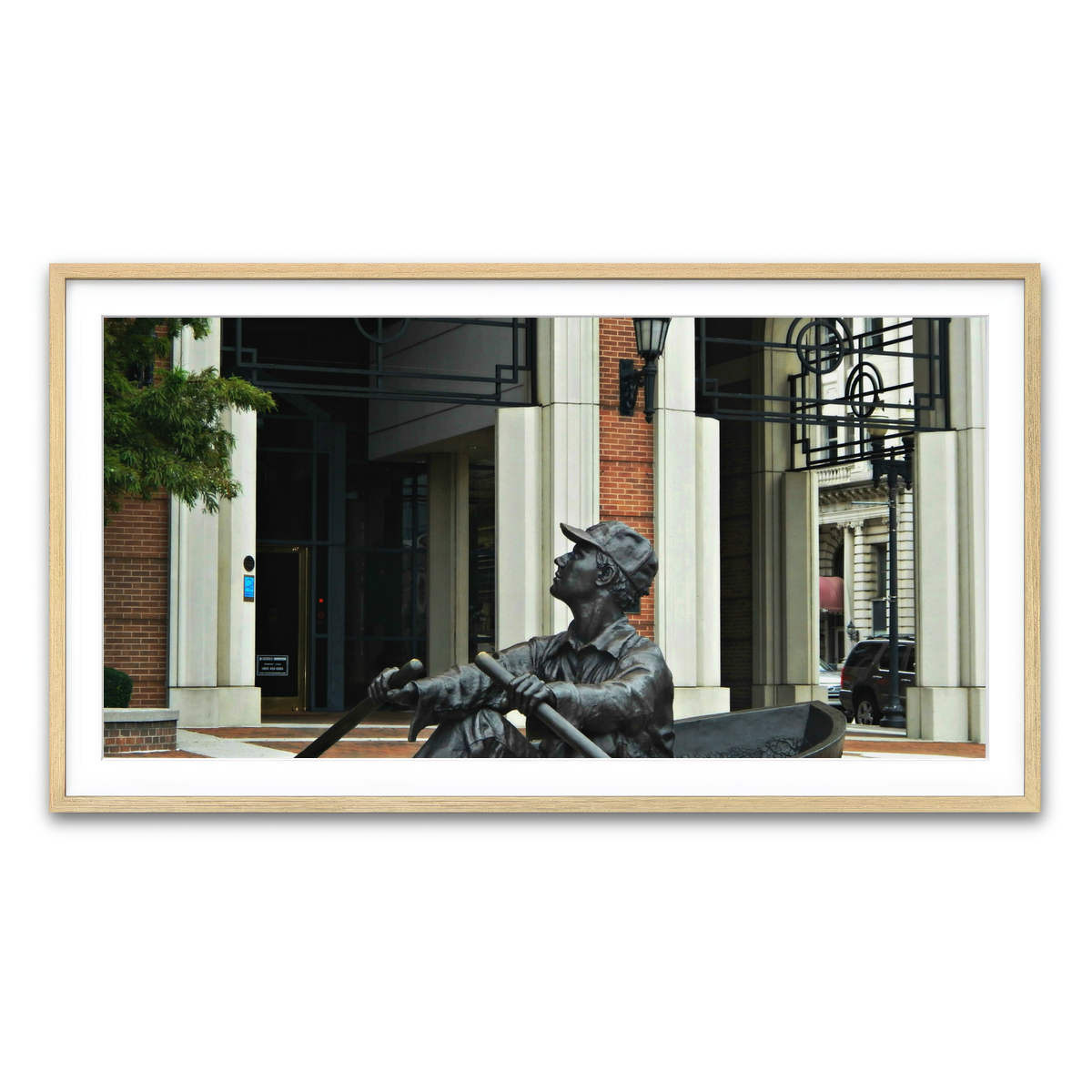 Framed Print 2x1 Natural