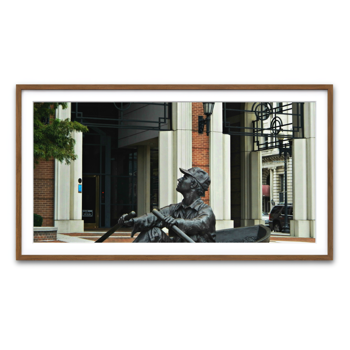 Framed Print 2x1 Walnut