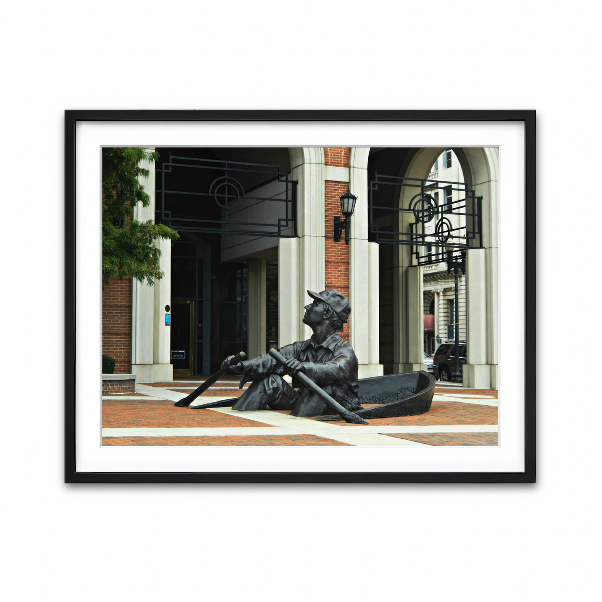 Framed Print 4x3 Black