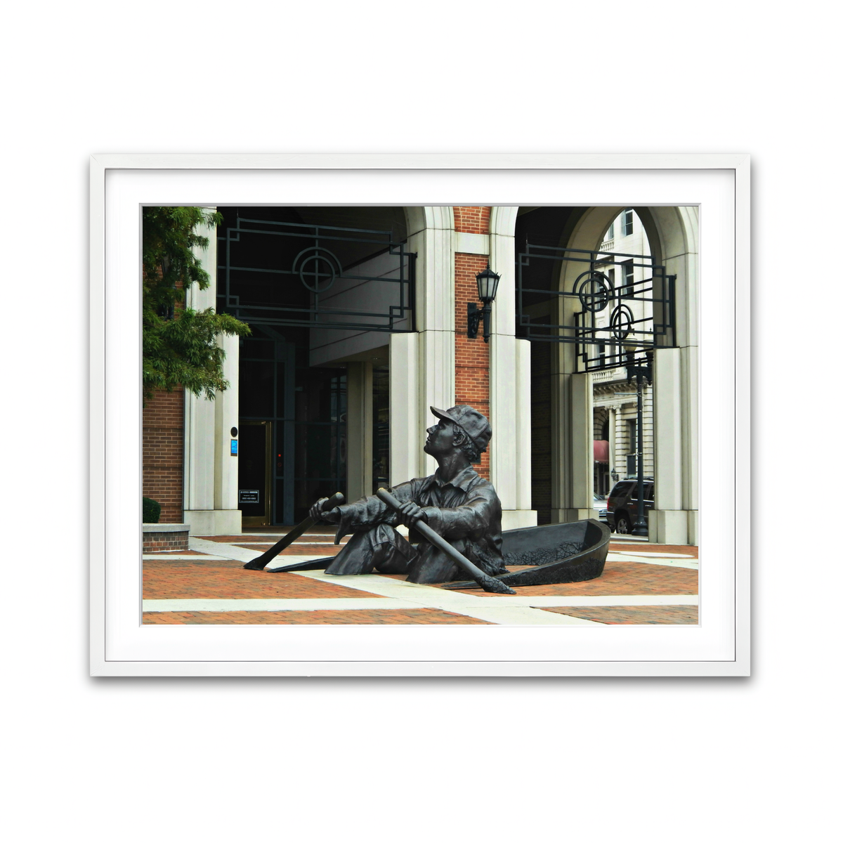 Framed Print 4x3 White