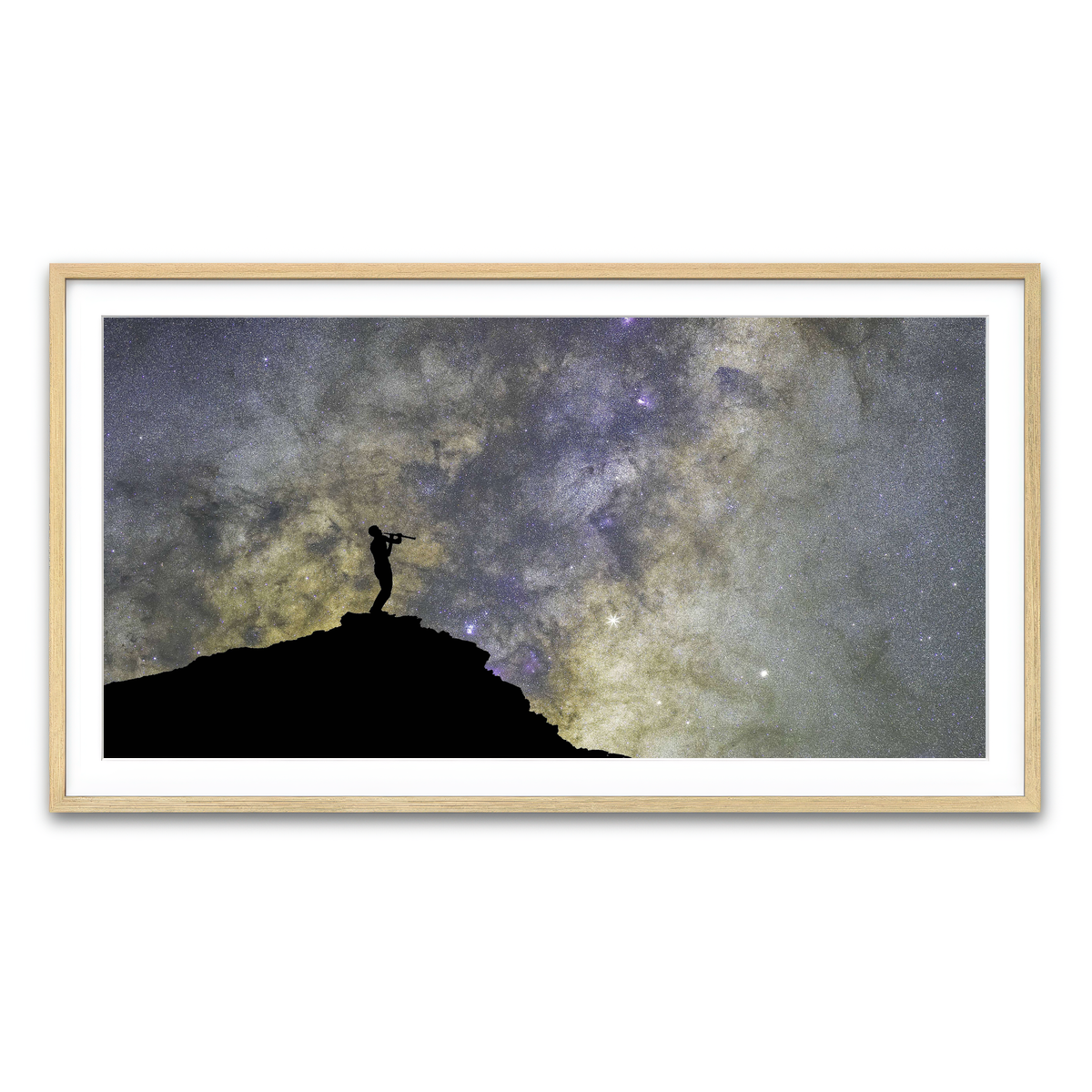 Framed Print 2x1 Natural