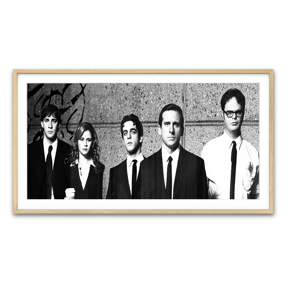 Framed Print 2x1 Natural