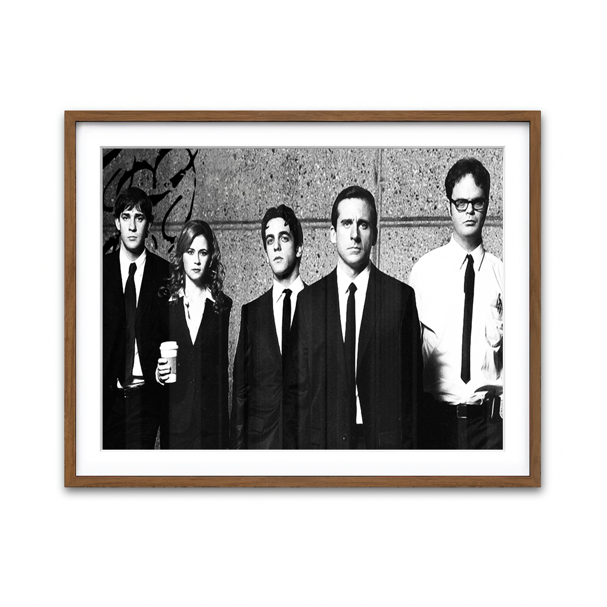 Framed Print 4x3 Walnut