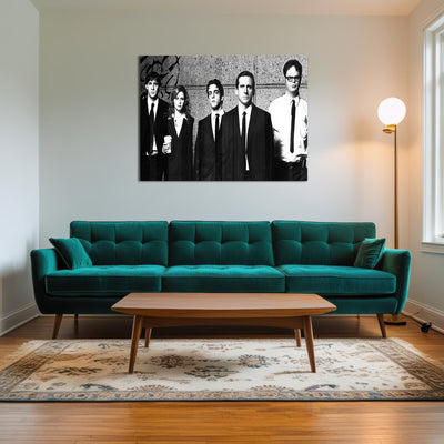 AUTO-MOCKUP ROOM | The Office Grayscale