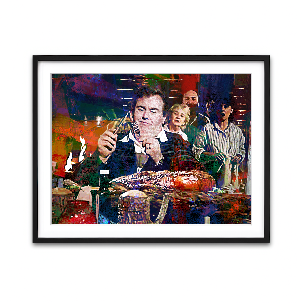 Framed Print 4x3 Black