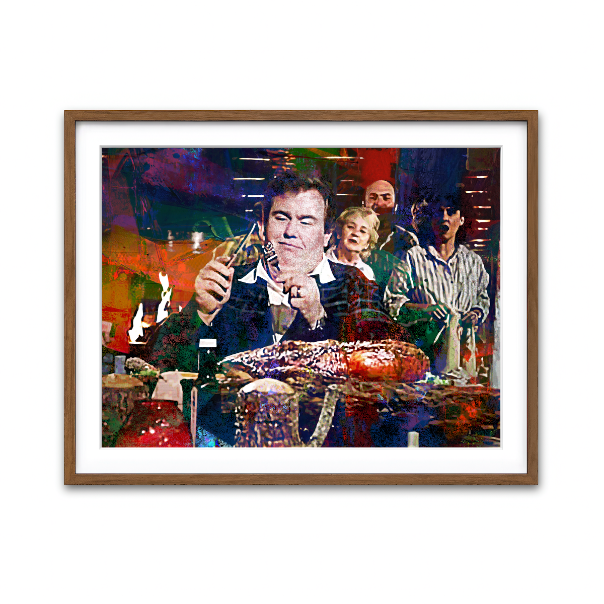 Framed Print 4x3 Walnut