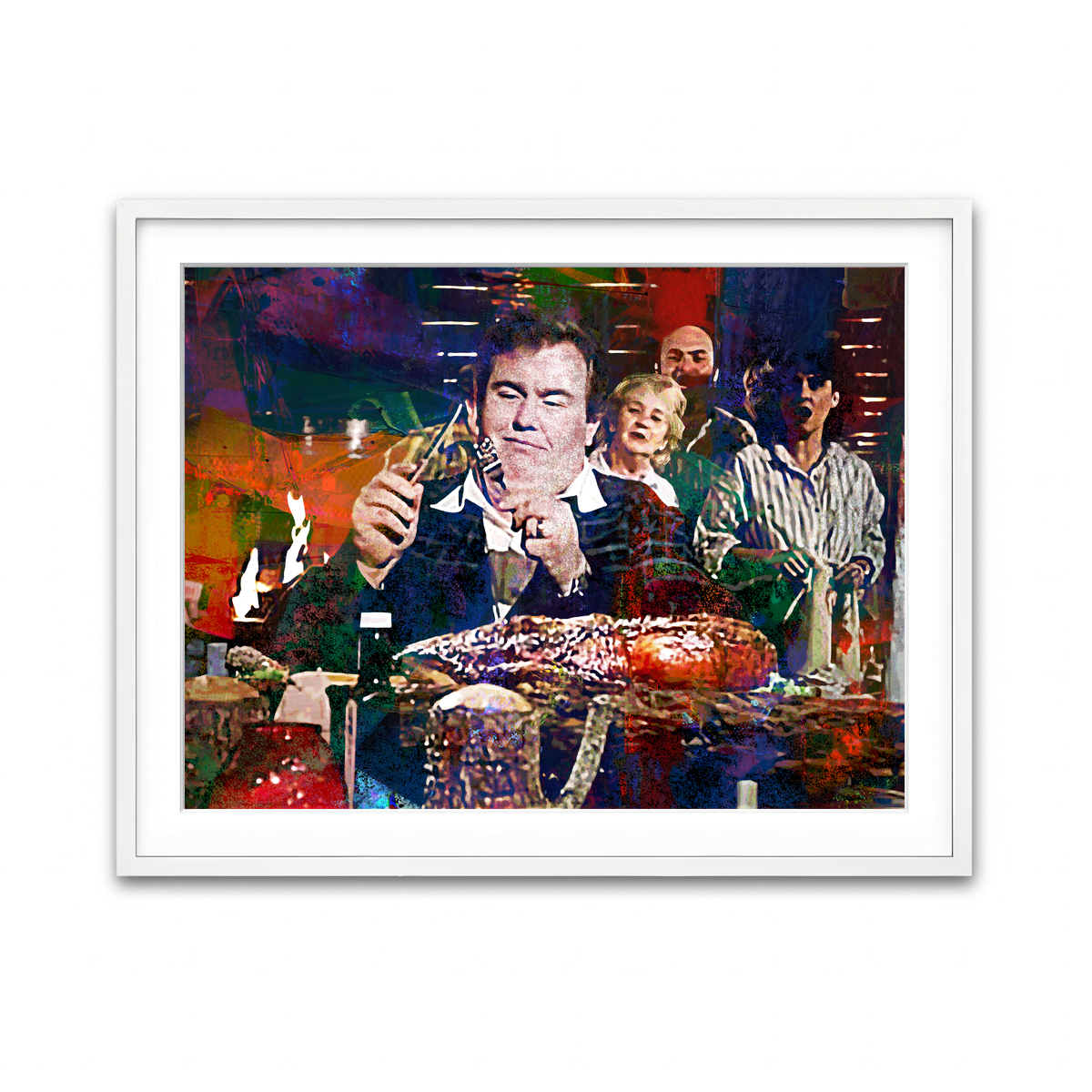 Framed Print 4x3 White