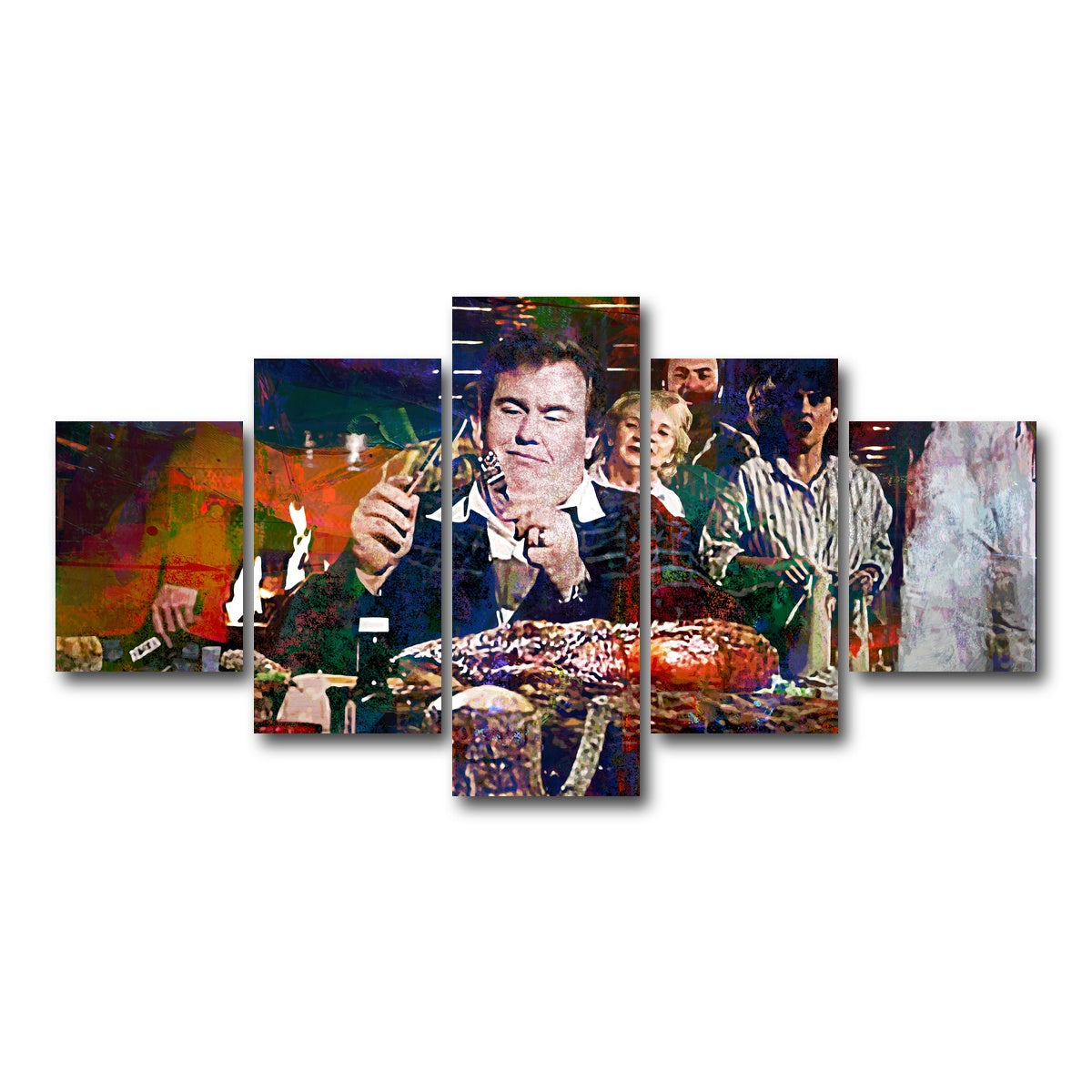 AUTO-MOCKUP WHITE | The Old 96er | 5 Piece | Gallery Wrap Canvas | group=5_short