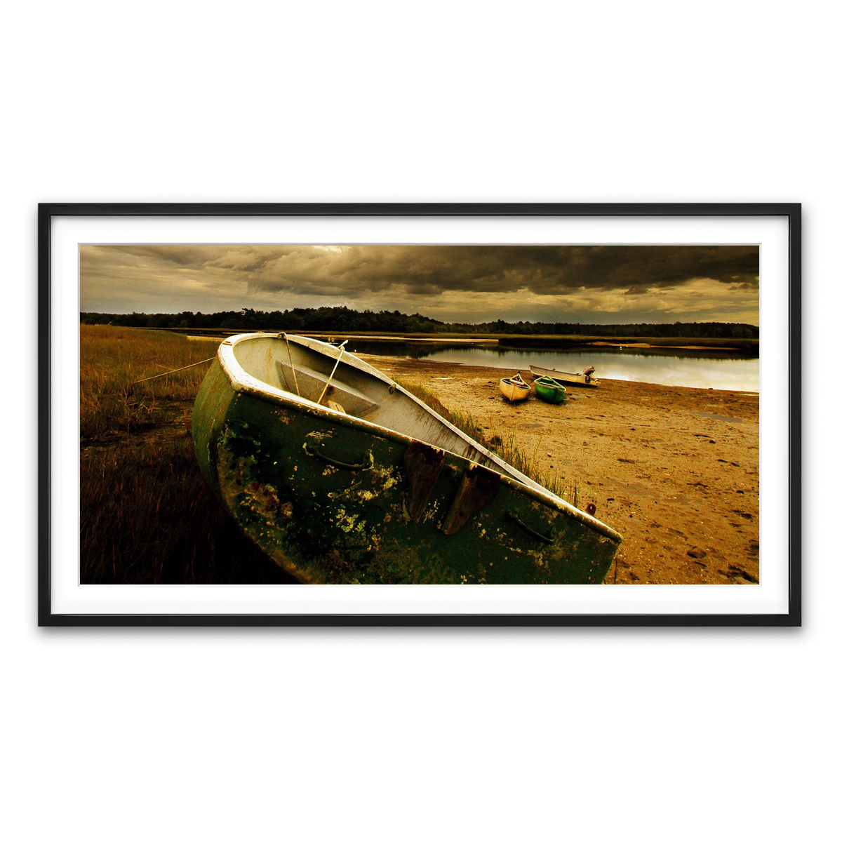 Framed Print 2x1 Black