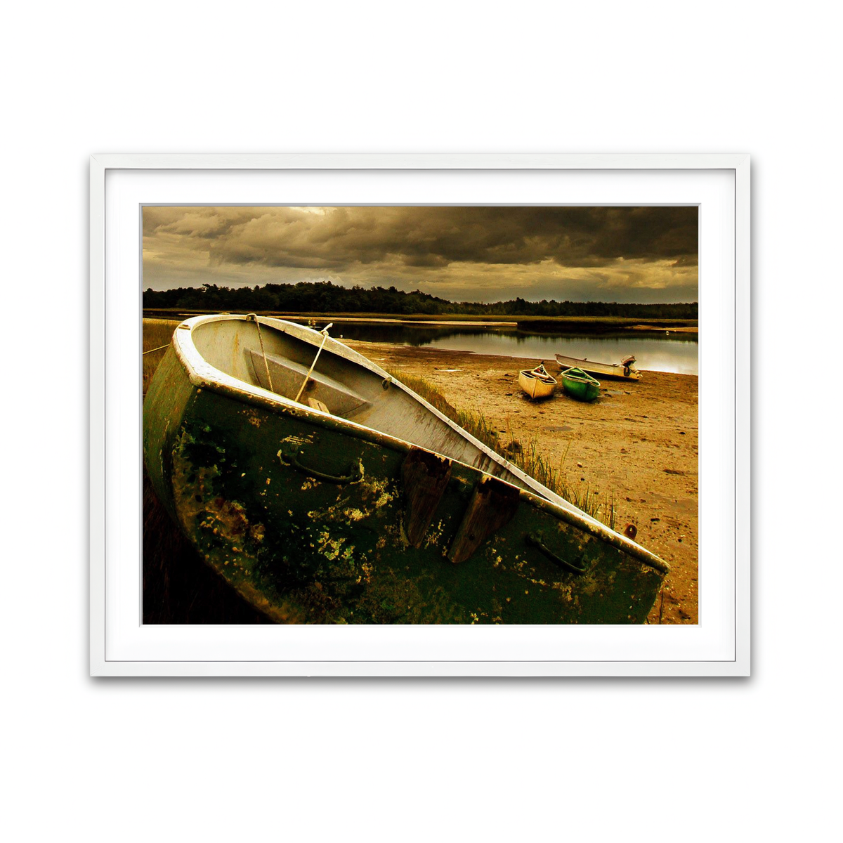 Framed Print 4x3 White