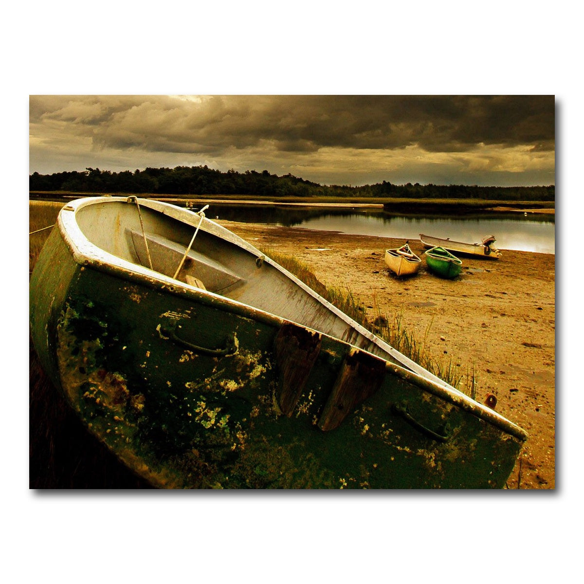AUTO-MOCKUP WHITE | The Old Boat | 1 Piece | Gallery Wrap Canvas | group=4x3