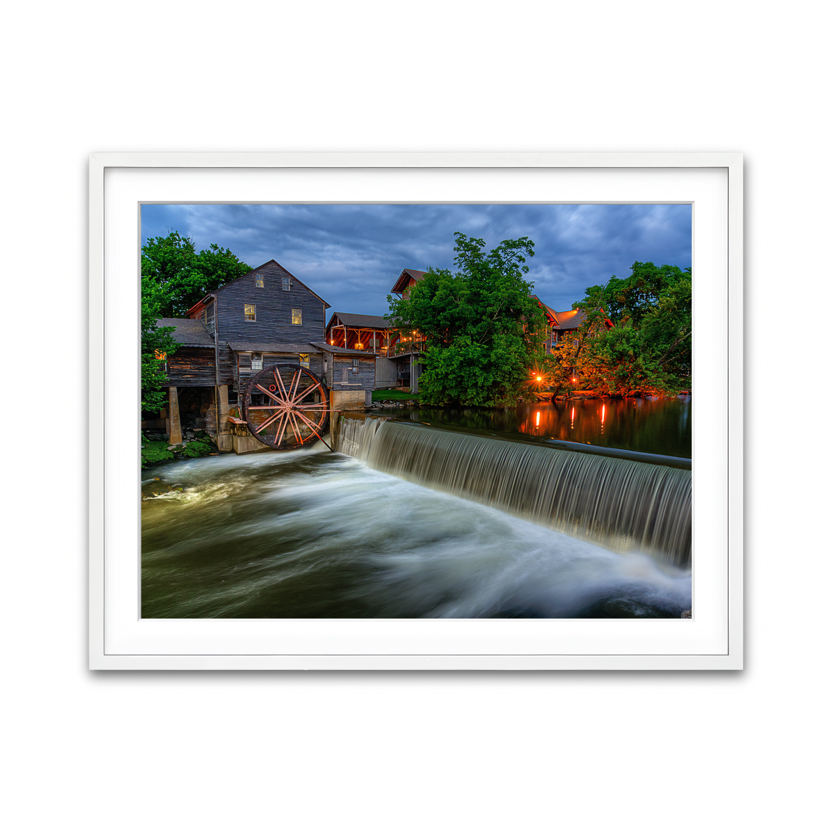 Framed Print 4x3 White