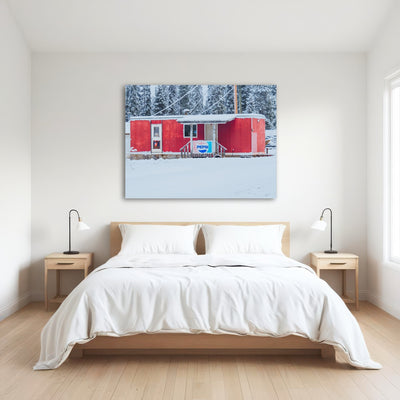 AUTO-MOCKUP ROOM | The Old Red Trailer