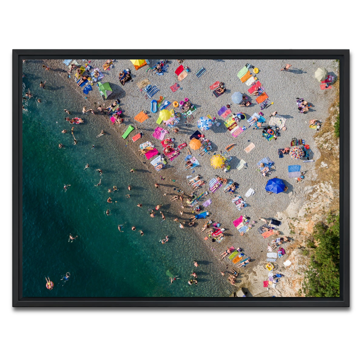 AUTO-MOCKUP WHITE | The Party Spot | 1 Piece | Black Framed Canvas | group=4x3