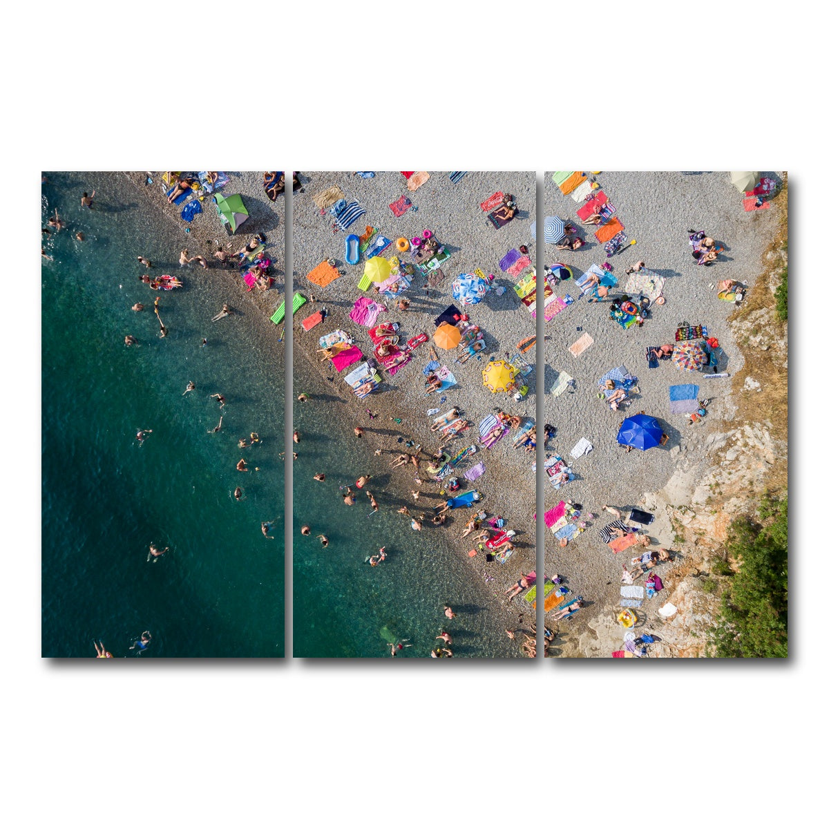 AUTO-MOCKUP WHITE | The Party Spot | 3 Piece | Gallery Wrap Canvas | group=12x24