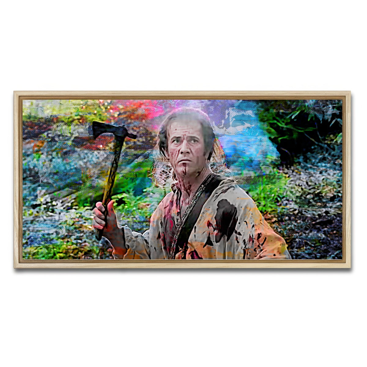 AUTO-MOCKUP WHITE | The Patriot | 1 Piece | Natural Framed Canvas | group=2x1