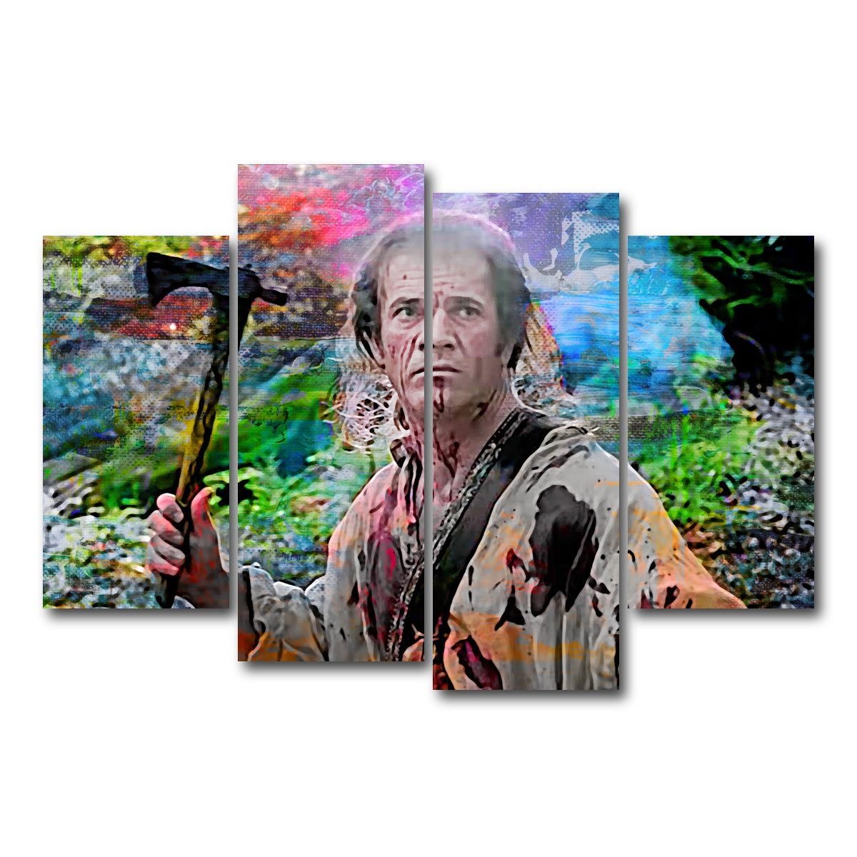 AUTO-MOCKUP WHITE | The Patriot | 4 Piece | Gallery Wrap Canvas | group=4_short