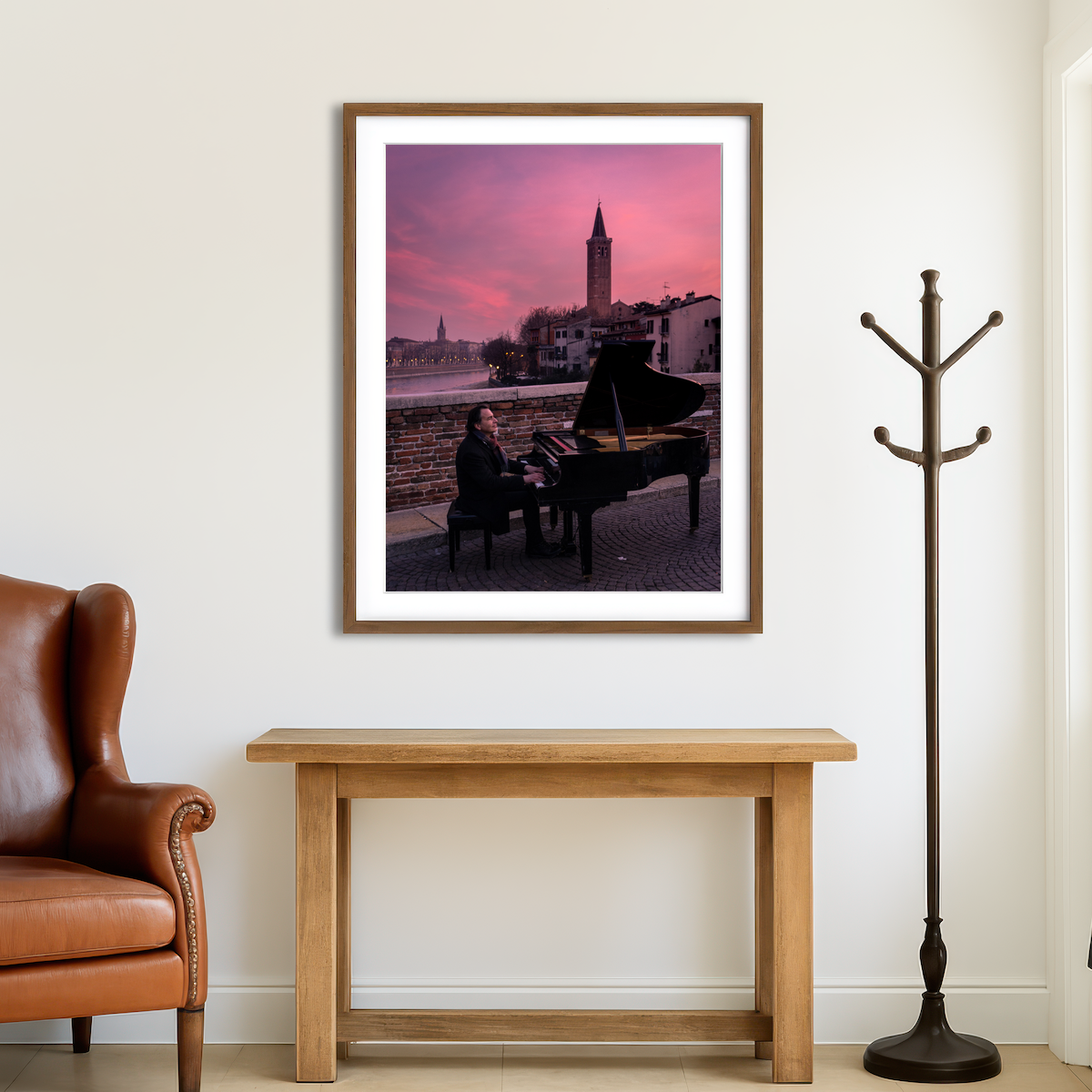 AUTO-MOCKUP ROOM | The Pianist Wall Art