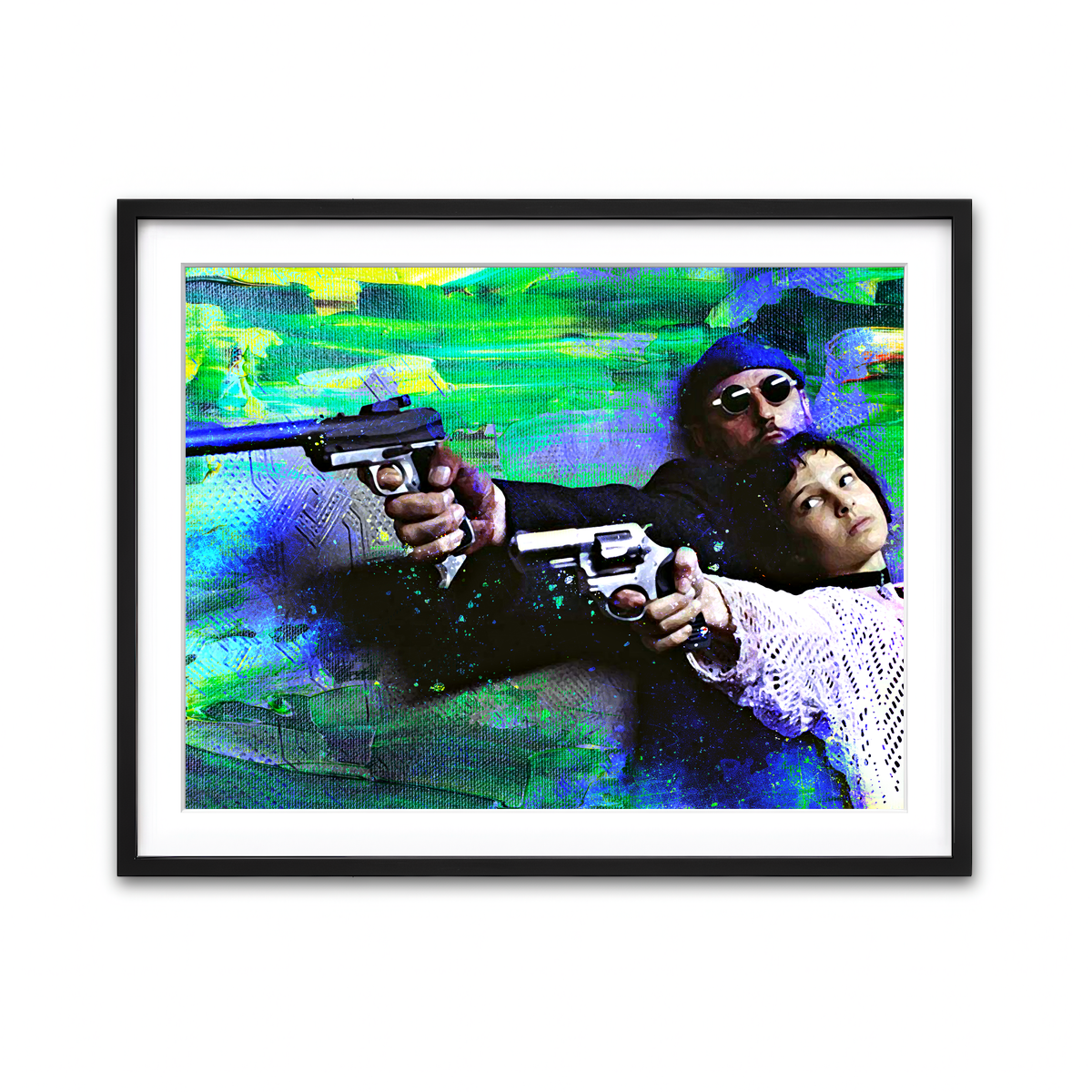 Framed Print 4x3 Black