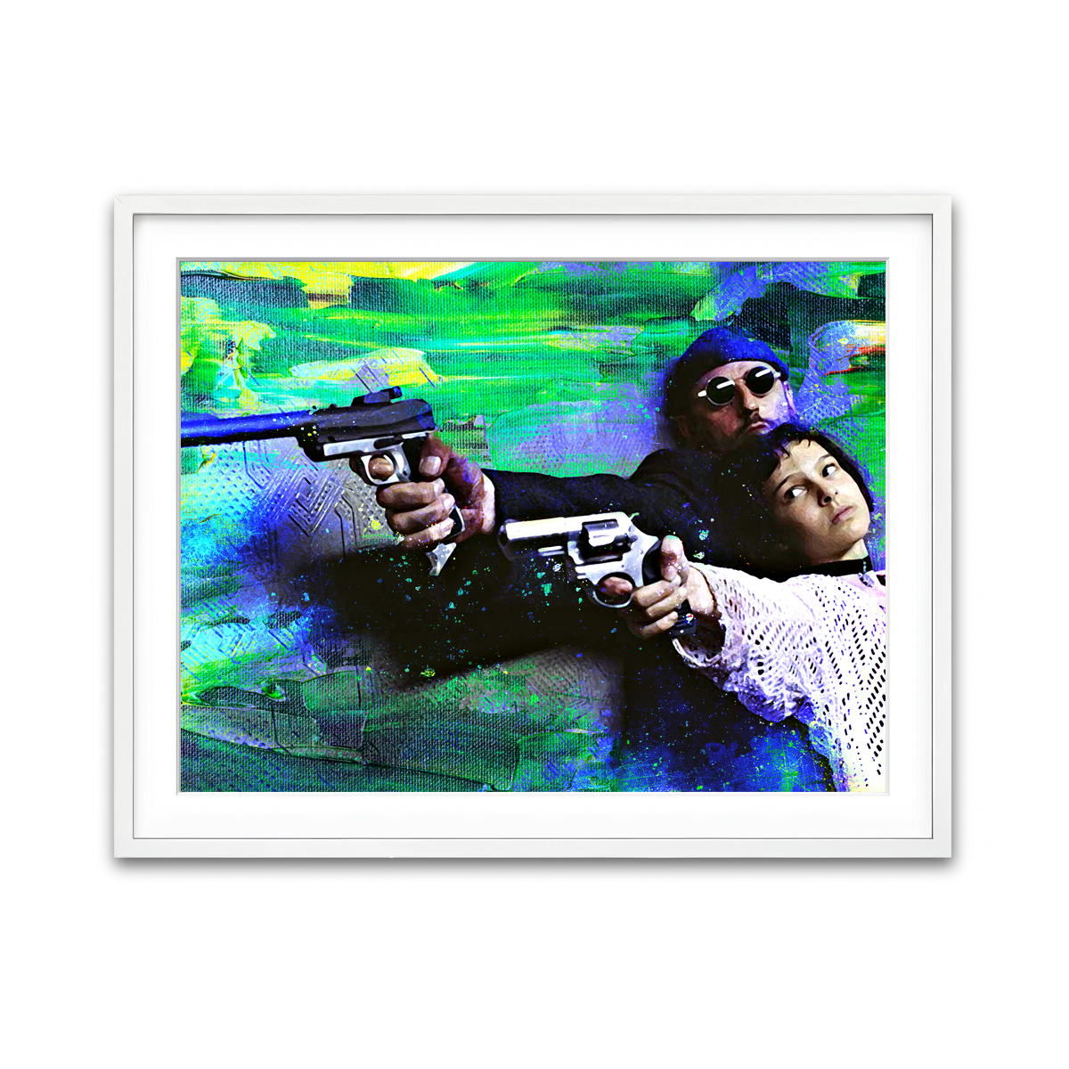 Framed Print 4x3 White